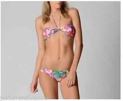 Tigerlily Ladies Lolite Swimwear 2 Piece Bikini Swimsuit Set Size 14 Multi Print • $14.99