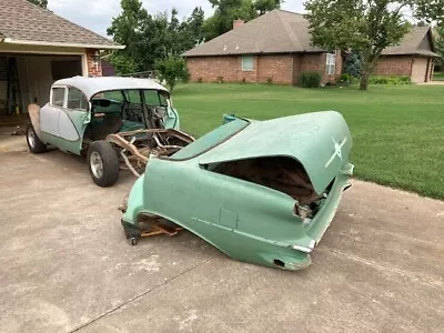 1956 Oldsmobile 98 Rear Body Clip - Nice Rust Free Parts Or Man Cave Art Couch • $300