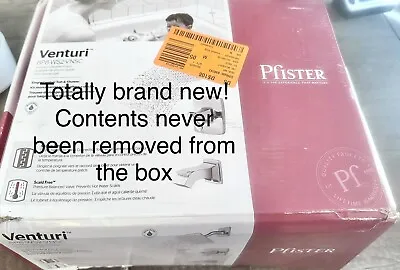 Pfister Venturi Tub Shower Trim Kit Valve Cartridge Included 1-Handle Chrome • $82.99