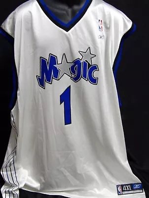 Tracy McGrady Orlando Magic Replica Reebok White Jersey Size 4XL • $29.99