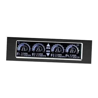 5.25  LCD  Screen Front Touch Panel - 4 Ways Fan Speed Controller • £19.99