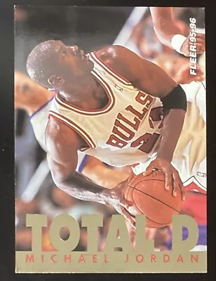 Michael Jordan 1994-1995 1994 FLEER TOTAL D Card #3 Of 12 (657) • $5.95