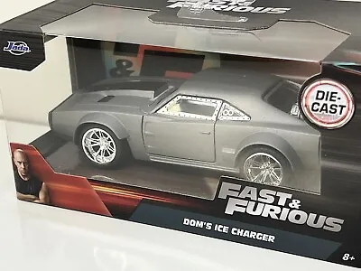 Jada Toys Fast & Furious 8: Dom's Ice Charger 1/32 Scale • $17.98
