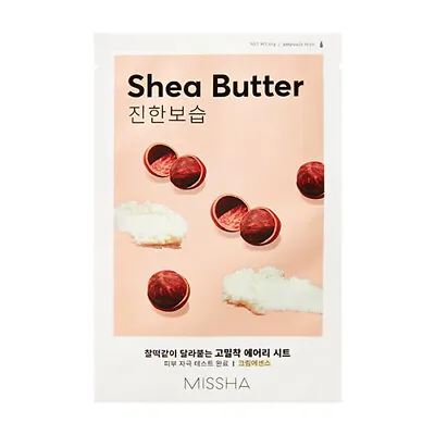 [MISSHA] Airy Fit Sheet Mask Shea Butter 19g • $12