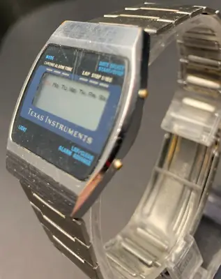 Vintage Texas Instruments Digital Watch - Untested - May Need Battery Or Repair • $28.79