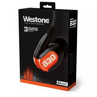 Westone B30 Three-Driver True-Fit Earphones W/ High-Definition MMCX & Bluetooth • $225