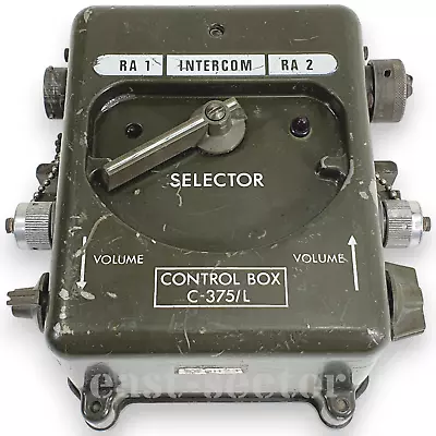 C-375/L Control Box Intercom Radio Receiver Telephone Selector U229/U U228/U US • $50