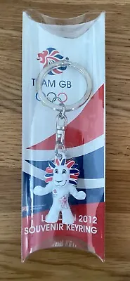 Official London 2012 Olympic Games Team GB Souvenir Keyring Pride The Lion • £2.29