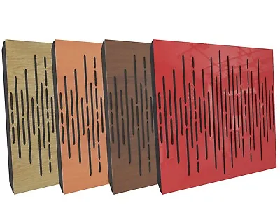 (2 Pack) 50*50cm Absorption-Diffuse Acoustic Panel  Wave  For Rec. Studios • $85