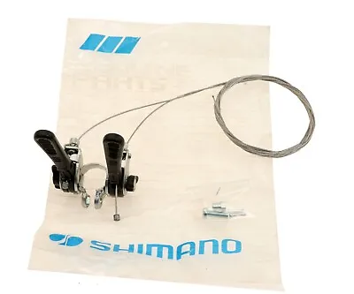 Shimano SL-QP10 Stem-mounted Shifters Double Friction 22.2mm Black NEW NOS • $17.99