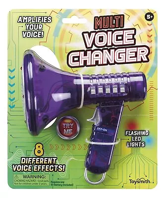 Toysmith Tech Gear Multi Voice Changer Amplifies 1 Pack Assorted Color  • $33.30