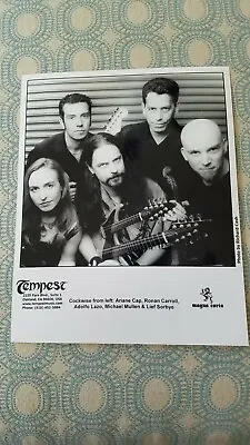 RC601 Band 8x10 Press Photo PROMO MEDIA  TEMPEST MAGNA CARTA RECORDS • $9.93