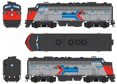 Intermountain N Gauge F7a Dc/dcc Ready Amtrak  #105 Pn 6923404 • $169.99