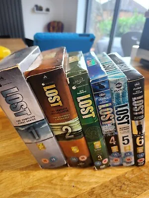 LOST TV Show Complete Seasons 1 - 6 DVD Boxsets - Good Condition • £7.99