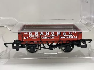 Hornby R6805 3 Plank Open Wagon Granomac Criggion North Wales - NEW • £14.99