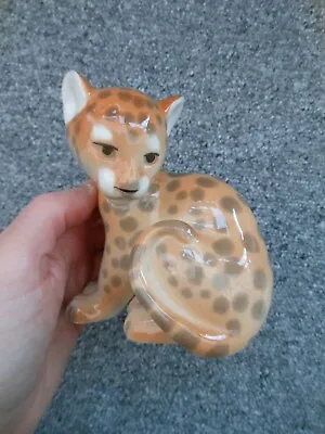 Lomonosov Porcelain Leopard Cub • £14.99