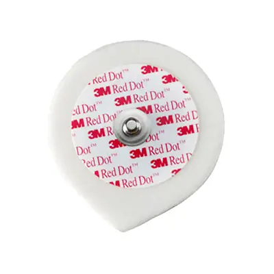 2660-3 3M Red Dot EKG Snap Electrode With Foam Backing 50 Bags Of 3 Electrodes • £33.17