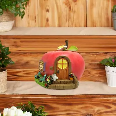 Fairy Garden Fruit House Outdoor Gift Accessories Miniature Figurine Resin • £13.67