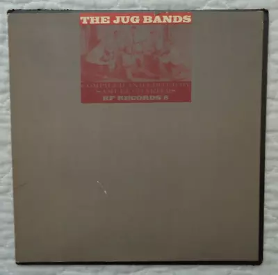 Folkways Records Samuel Charter The Jug Bands Lp1963NO SPINDLE HOLE MARKSRARE • $14.95