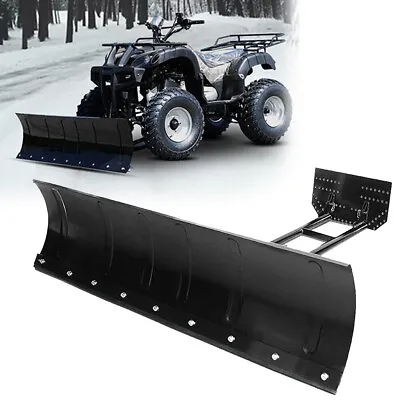 Snow Plow Kit For ATV UTV 45''inch Steel Blade Complete Universal Mount Package • $294.99