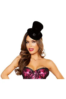 Burlesque Girl Small Mini Top Hat Halloween Costume Accessory Adult Women • $7.97
