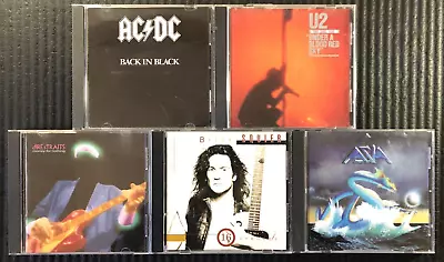 AC DC Back In Black U2 Live Under Blood BILLY SQUIRE 16Stroke ASIA Dire Straight • $9.98