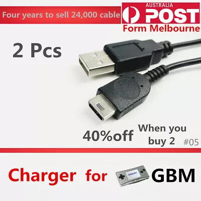 USB Charger Charging Power Cable Cord For Nintendo Game Boy MICRO GBM • $6.97