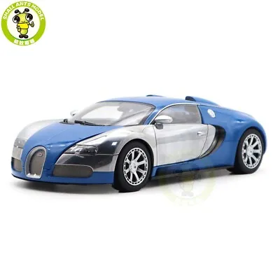 1/18 Autoart 70956 Bugatti Veyron L'Edition Centenaire Blue Diecast Model Car • $297.42