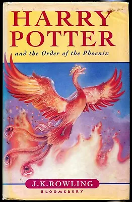 J. K. Rowling Harry Potter And The Order Of The Phoenix 1st Edition Hardcover • $14.95
