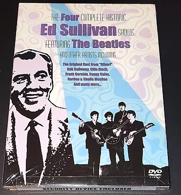 Four Complete Historic Ed Sullivan Shows Featuring The Beatles DVD 2003 SEALED! • $9.99