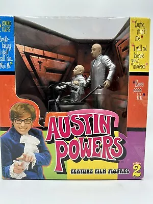 1999 McFarlane Toys Austin Powers Series 2 Dr. Evil And Mini Me W/ Mini Mobile • $23
