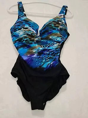 Miraclesuit Escape Miracle Control 16 Swimsuit Underwire Padded Slimming NWOT • $60