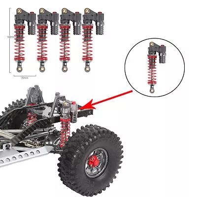 Full Metal Hydraulic Shock Absorber For 1/10 RC Crawler Car DIY Modification • $32.42