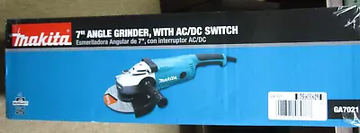 Makita 7  Corded Angle Grinder W/ AC/DC Switch GA7021 BRAND NEW • $148.75