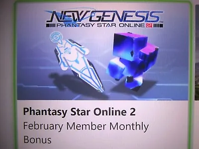 £2.40 • Buy PHANTASY STAR ONLINE 2 - Xbox Game Pass Ultimate Perks New Genesis DLC Xbox Feb