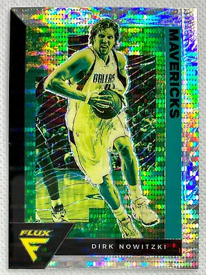 2020-21 Panini Flux Dirk Nowitzki Silver Pulsar Prizm Card #191 Dallas Mavericks • $1.99