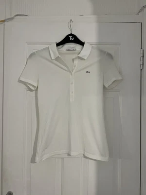 £17.50 • Buy Lacoste Womens White Polo, Great Condition, Size Small/36