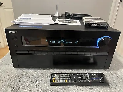 Onkyo TX-NR809 7.2 Channel 180w AV Stereo Receiver+Remote+Manual=Bundle~For Part • $269.10