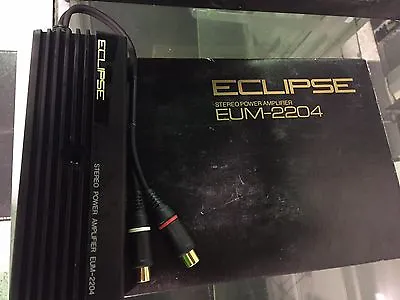 Old School Eclipse EUM-2204 STEREO POWER AmplifierULTRA RAREVintageAmp • $110