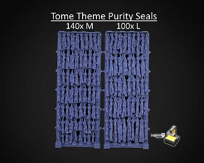 Tome Theme Purity Seals Oaths Papers Pack For Space Marine Bits 30k Heresy • £8.50