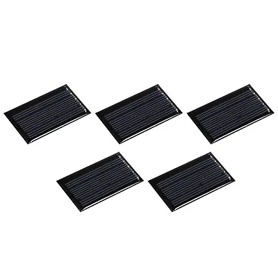 Mini Solar Panel Cell 2V 45mA 0.09W 44mm X 26mm For DIY Project Pack Of 5 • $8