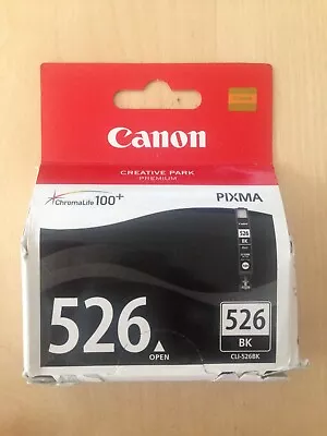 Genuine Canon Ink - CLI-526 BLACK / MG8150 MG8250 MG6250 (INC VAT) BOXED • £7.50