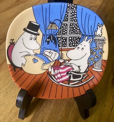 Arabia Finland Moomin Characters Plate  A Quiet Moment  4 3/4  • $39.99