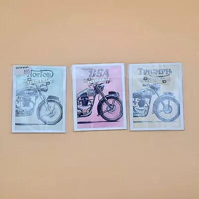 TRADE CARDS Golden Era 1993 BSA Triumph Norton Motorcycles 3 Sets Of 6 • $19.99