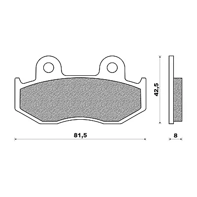 Newfren Off Road Brake Pads Front Sintered For Honda CR500R 1984 1985 1986 • $90.38