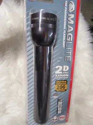 New Maglite Heavy-Duty Incandescent 2-Cell D Flashlight Black • $22.75