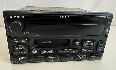 Ford 1998-2005 Explorer F150 F250 Ranger Radio CD Cassette Player YU3F-18C868-AA • $99