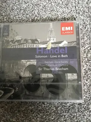 HANDEL Solomon; Love In Bath (2 CDS EMI) • £10.99