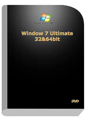 Microsoft Window 7Ultimate 32/64bit Operation System DVD & Remove Activation CD • $35.95