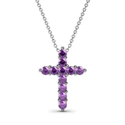 Cross Necklace Infinity Pendant 925 Sterling Silver Women Jewelry Charm CZ Women • $8.99